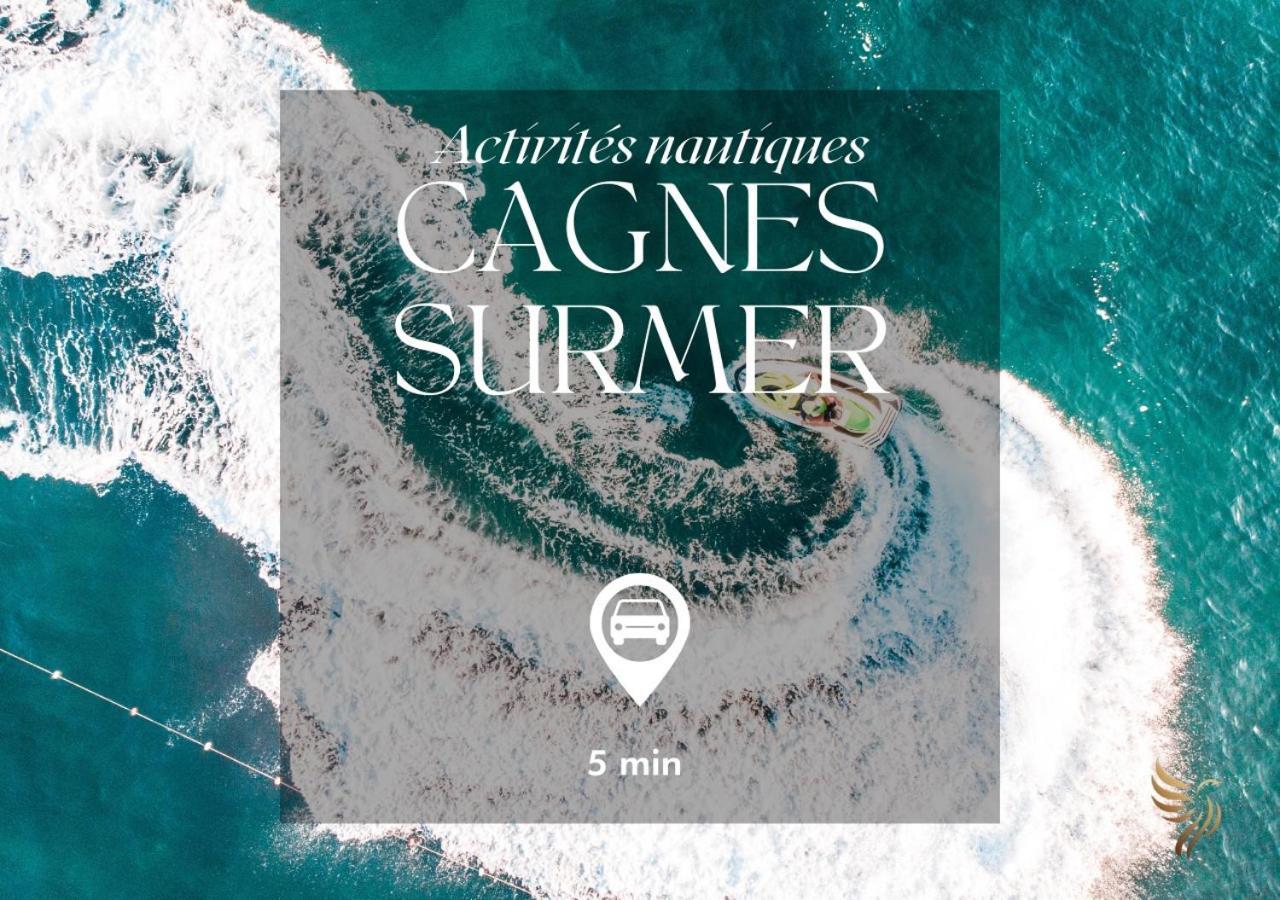 L'Appaloosa De Mer-Pool Tennis Parking-Sea View - -Capitalchic Services Cagnes Sur Me Cagnes-sur-Mer Exterior foto