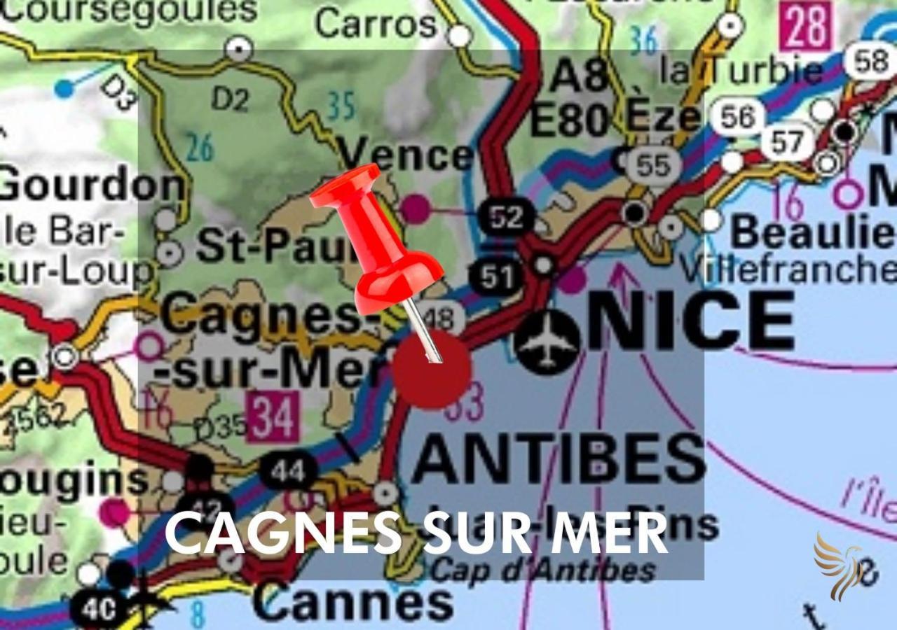 L'Appaloosa De Mer-Pool Tennis Parking-Sea View - -Capitalchic Services Cagnes Sur Me Cagnes-sur-Mer Exterior foto
