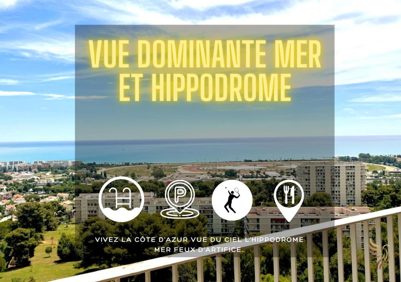 L'Appaloosa De Mer-Pool Tennis Parking-Sea View - -Capitalchic Services Cagnes Sur Me Cagnes-sur-Mer Exterior foto